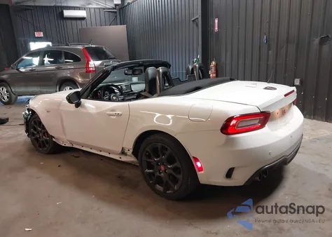 2020 Fiat 124 Spider Abarth z USA, uszkodzony, nr VIN JC1NFAEK2L0144266